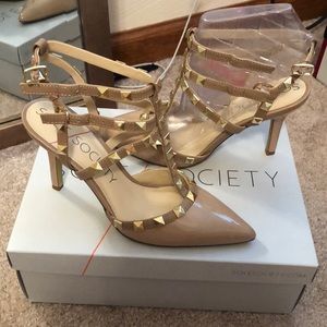 Sole society studded heels